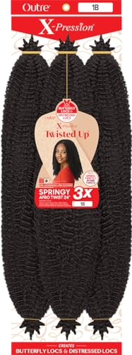 Outre X-Pression Twisted Up Afro Twist 24 Inch 3X Pack - Light Auburn 30