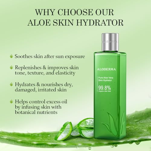 All Purpose Aloe Vera Gel Set - 3 Pieces - Skin Hydrator, 114g Aloe Vera Gel & 45g Aloe Vera Gel Travel Size