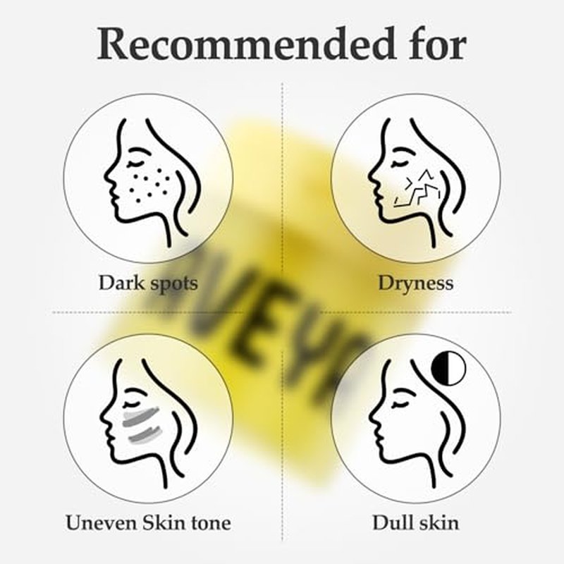 AVEYA Dark Spot Pads - Daily Skincare for Wrinkles and Dull Skin, with Snail Mucin, Collagen, Niacinamide & Centella Hydration Pad, Soothes and Brightens - 100 Count