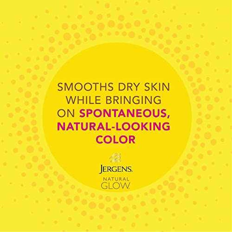 Jergens Natural Glow Instant Sun Tanning Moisturizer + Bronzer, Lightweight Sunless Tanning for Natural-Looking Color, Deep Bronze, 6 Oz