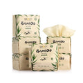 Lekoch Bamboo Face Wipes 50 Count Pack - Hypoallergenic & Biodegradable, Wet & Dry Facial Towels for Sensitive Skin, Travel & Makeup Removal