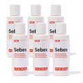 Rugby Sebex Medicated Dandruff Shampoo 4oz Pack of 6 for Men & Women