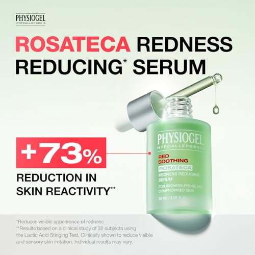 Physiogel Rosateca Redness Reducing Serum for Sensitive Skin 1.01 fl oz