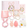 Easter Basket Stuffers for Teen Girls & Women - Bunny Gift Set with Tumbler, Mug & Bracelet - Easter_SpaGift