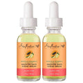 Shea Moisture Papaya Vitamin C Face Serum 2-Pack - Brightening & Hydrating, All Skin Types, 1 Oz Each