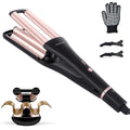 4 in 1 Adjustable Hair Waver Crimper Tool - Gold - Multi Wave Styles