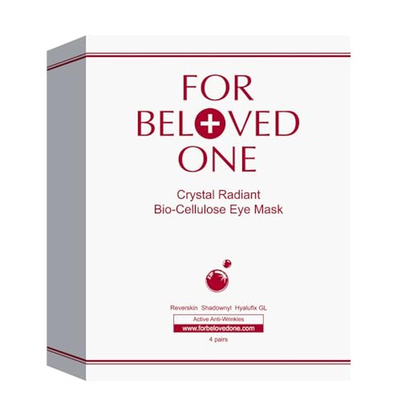 Crystal Radiant Bio-Cellulose Eye Mask(4 Pairs)