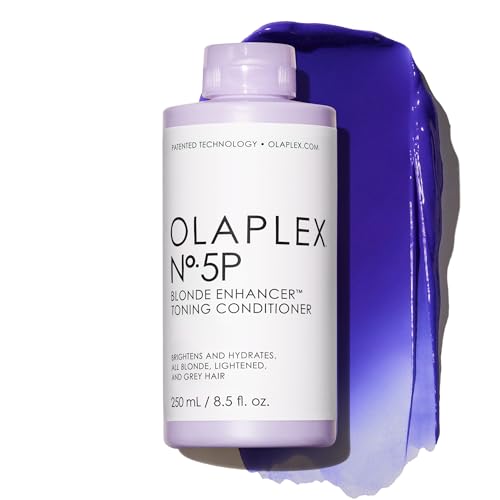 Olaplex N¨¬.5P Blonde Enhancer Purple Toning Conditioner: Neutralizes Brassiness & Strengthen | Repairs Damages & Hydrates Hair | For Coily, Curly, Straight, and Wavy