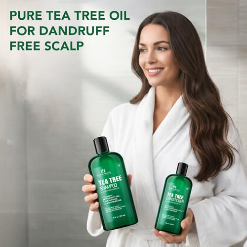Botanic Hearth Tea Tree Shampoo & Conditioner Set - 8 fl oz + 4 fl oz