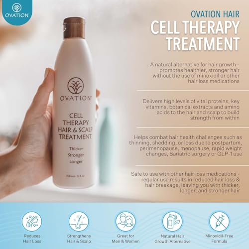 Ovation Hair Cell Therapy Hair Growth & Scalp Treatment - 6 Fl Oz