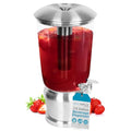 Large 1.5 Gallon Beverage Dispenser with Stand - Party Drink Jug, Lemonade Pitcher