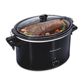 Hamilton Beach 10 Quart Portable Slow Cooker Black - Large Capacity, Easy Carry & Spill-Resistant Lid