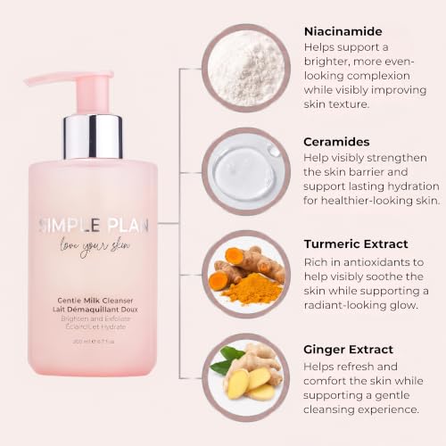 Hydrating Milky Facial Cleanser for Sensitive & Dry Skin 200ML