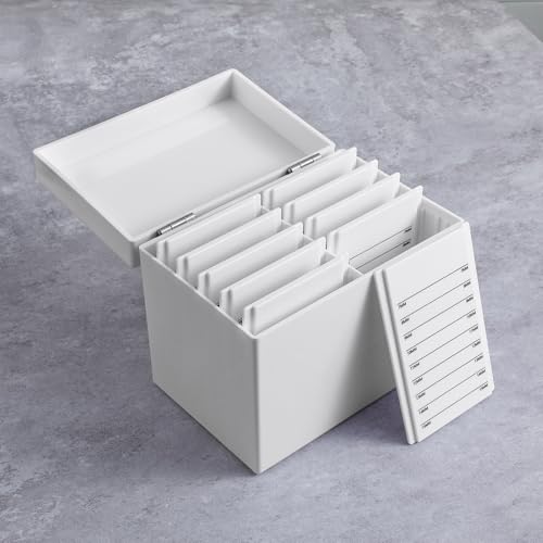 Acrylic Eyelash Storage Box 10 Layers False Lash Organizer - Clear