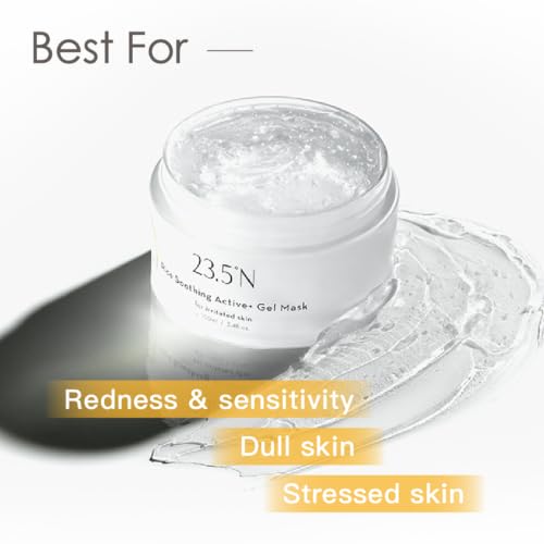 Rice Soothing Active+ Gel Mask 3.4 Fl Oz - Brightening & Hydrating Jelly Mask
