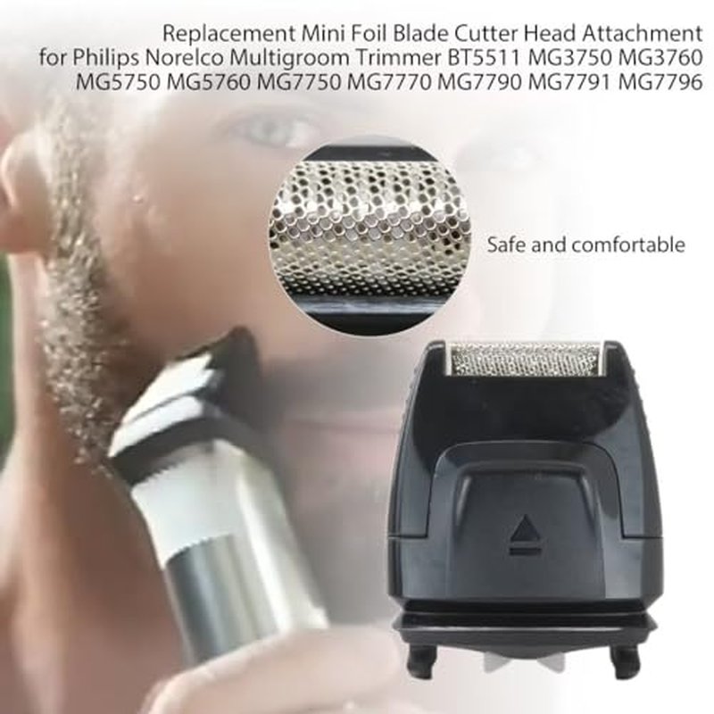 2024 New Mini Foil Blade Cutter Head Attachment Replacement for Philips Norelco MG7750 MG7770 MG7785 MG7790 MG7991 MG7796 MG9730