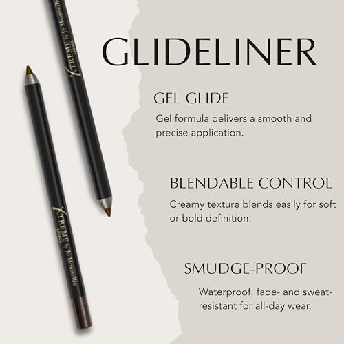 Xtreme Lashes GlideLiner Long Lasting Waterproof Eye Pencil with Sharpener