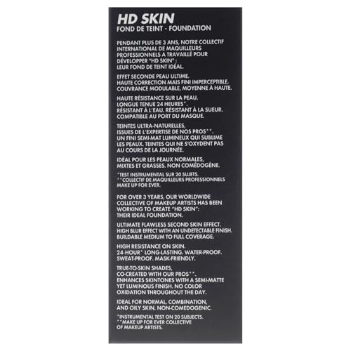 Make Up For Ever HD Skin Undetectable Longwear Foundation - 1N10 by Make Up For Ever for Women - 1 oz Foundation
