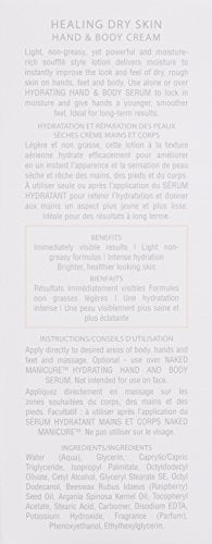 ZOYA Naked Manicure Hand & Body Cream - Healing Dry Skin, 8.5 fl oz