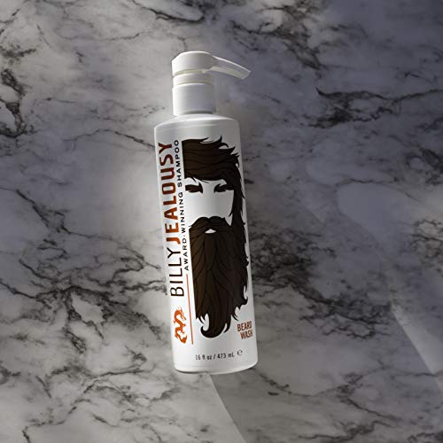 16 Fl Oz Beard Wash for Smooth, Manageable & Frizz-Free Facial Hair - Hydrating Aloe & Green Tea Extract - Original Variant