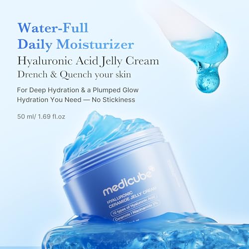 Medicube Viral Jelly Cream Duo - Hyaluronic Acid & Collagen Moisturizer