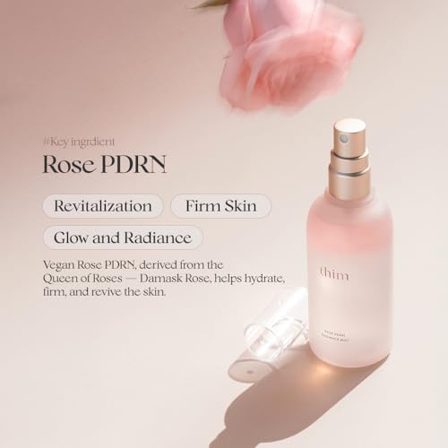 Vegan Rose PDRN Radiance Mist - Hydrating Facial Spray for All Skin Types