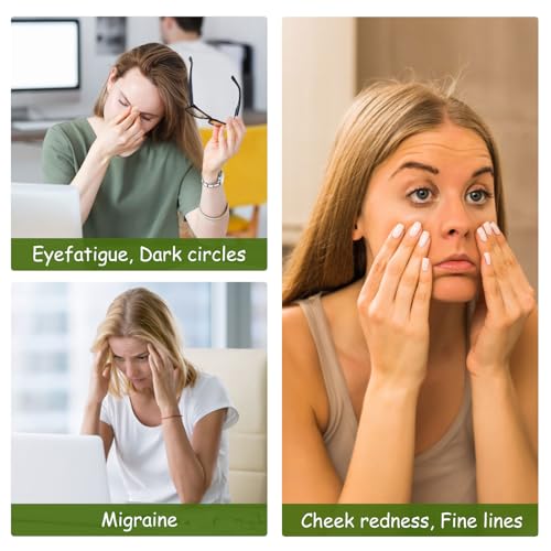 Gemshan Jade Facial Mask for Skin Care and Relaxation - Natural Stone Eye & Face Mask