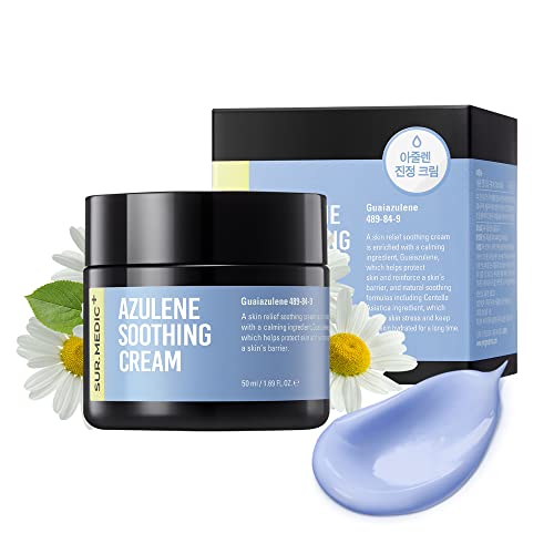 Azulene Soothing Facial Cleanser & Calming Moisturizer Set – Sensitive Skin Care