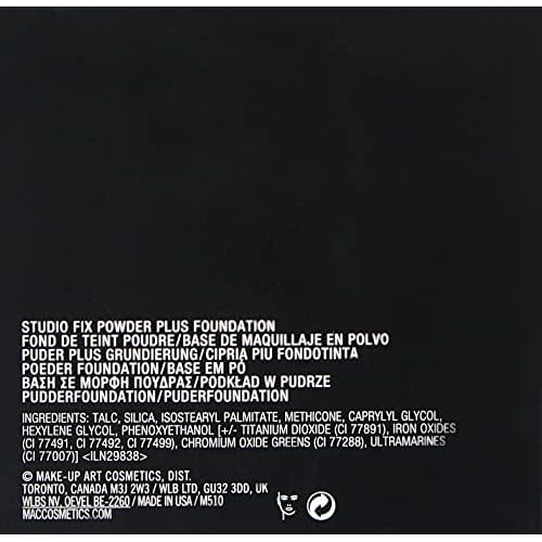 MAC Studio Fix Powder Plus Foundation, NW45, 0.52 Fl Oz (Pack of 1) (MACM51048)