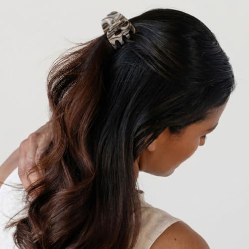 France Luxe Medium Gallery Claw Hair Clip - Onyx