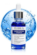 Copper Peptide Face Serum with Hyaluronic Acid for Skin Hydration & Anti-Aging