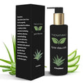 Aloe Vera Gel made from fresh 100% Pure Aloe - Sunburn Relief - Calms Irritated Skin - Hydrates - With Niacinamide - For Face, Body, and Hair - Vegan, No Fragrance - 200ml