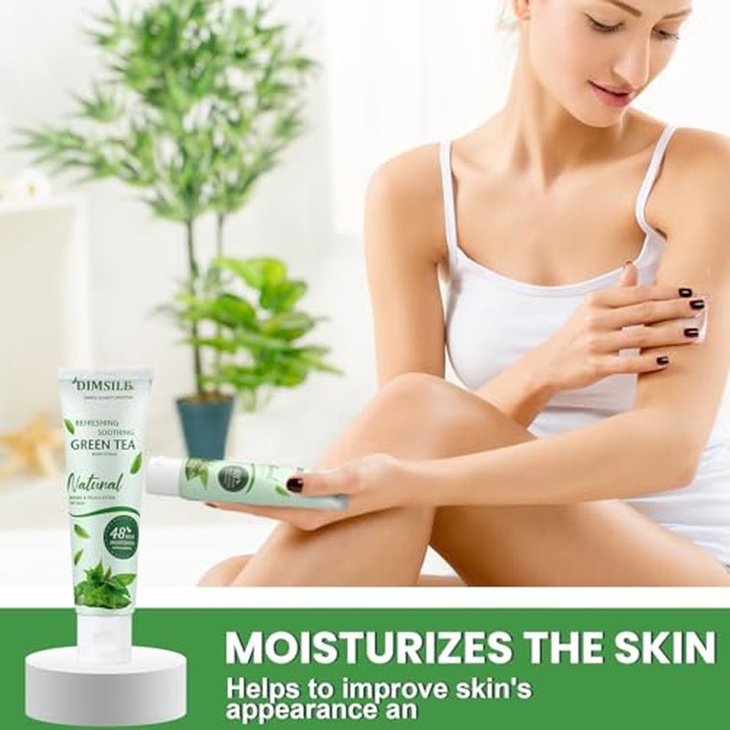 100 Pack Green Tea Travel Size Body Lotion 1 oz Dry Skin Moisturizer with Flip Cap for Extra Dry Skin, for Inns and Hotels, Offices, Airlines, Gyms and More