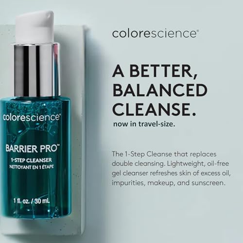 Barrier Pro 1-Step Facial Cleanser 1 Fl Oz - All Skin Types, Supports Microbiome