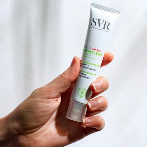 SVR Sebiaclear SPF50+ Face Sunscreen with Niacinamide & Salicylic Acid, 40ml