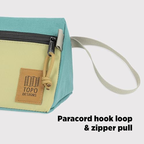 3L Travel Dopp Kit for Personal Care Essentials - Navy/Navy, Triangular Shape, Recycled Nylon