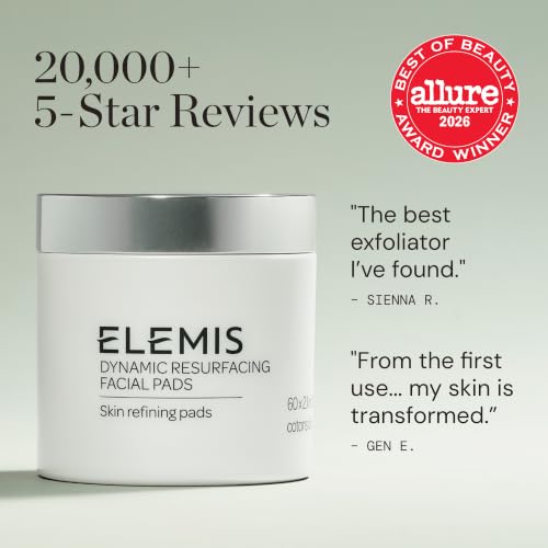 ELEMIS Dynamic Resurfacing Facial Pads - 14 Count Gentle Exfoliating Treatment