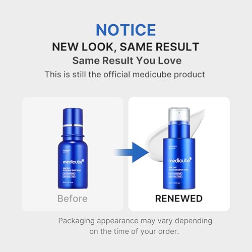 Medicube Zero Exosome Shot Duo - 2000PPM & 7500PPM Facial Serums for Skin Vitality