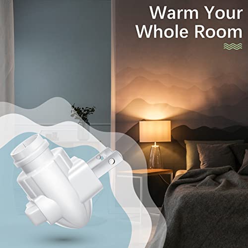 Night Light Plug-in Base with Shade Mount Clip - White, 80 Sets