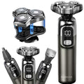 Electric Razor for Men, Shavers for Men Face,Rechargeable Mens Electric Shaver,Waterproof Wet Dry Cordless Razor,with Nose Hair Trimmer, Sideburns Trimmer