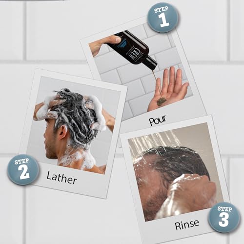 American Crew Detox Shampoo for Men 33.8 Fl Oz Vegan Clarifying Hair & Scalp Cleanser
