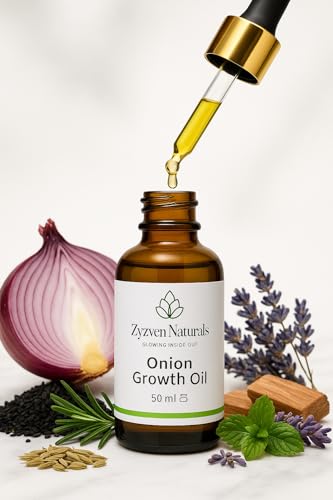 Natural Onion Hair Growth Oil for Scalp & Hair Nourishment 50ml