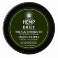 Premium Hemp Extract Triple Hemp Cream - Original Mint 1.7oz - Gentle, Moisturizing Skin Care