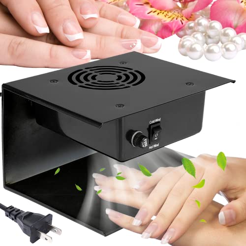 300W Nail Polish Dryer for Manicure & Salon Use - Fast Drying Fan with Cold & Warm Modes