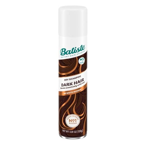 Batiste Dry Shampoo, Divine Dark, 3.81 oz. (6 Pack)