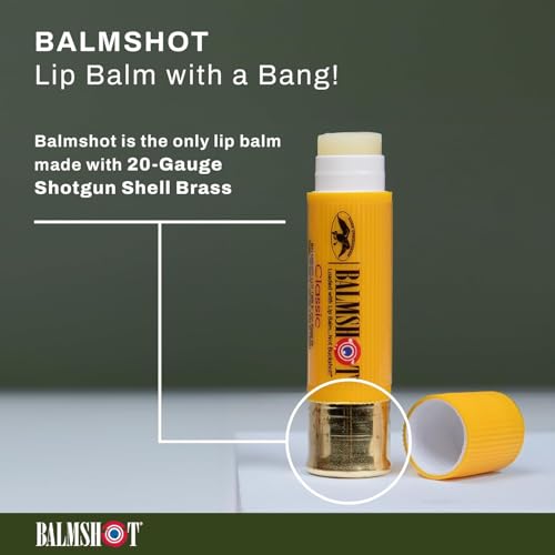 Multipack Lip Balm with SPF 15 - Beeswax, Aloe & Vitamin E, Shotgun Shell Tube