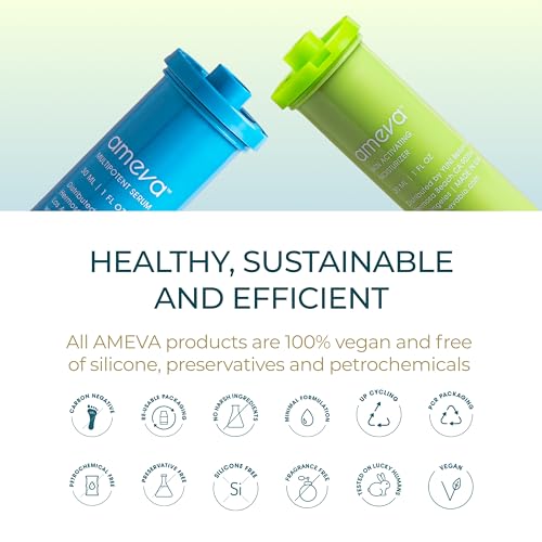 Skin Activating Moisturizer Refill: 100% Plant-Based, Vegan, Anti-Aging Formula, For Sensitive Skin, Boosts Collagen, Hyaluronic Acid and Retinol, Reduces Redness, Jojoba Oil, Ceramides