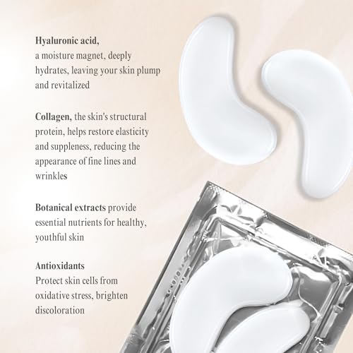 Wilma Schumann Collagen Under Eye Patches 5 Pack for Dark Circles & Puffiness