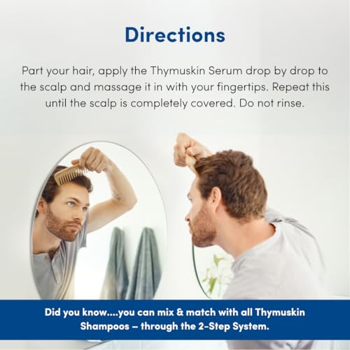 Thymuskin Classic Serum 6.75 Fl Oz Hair Revitalizing Scalp Treatment for Men & Women