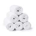 RosenSoft Oversized Wash Clothes-16x14 in Extra Large Wash Cloths for Body and Face, Hand Gym Spa- Fingertip Towels for Bathroom, Bath Towel Set (White, 6)